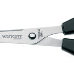 WESTCOTT bureauschaar, lengte: 155 mm, zwart, rechtshandig