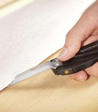 WESTCOTT universeel-mes edelstaal + zaagblad, inklapbaar