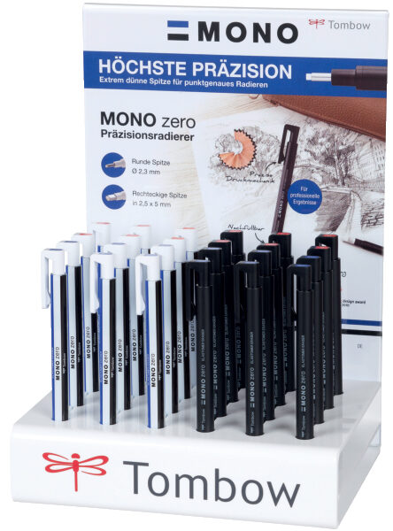 Tombow radeerstift ´MONO zero´, 24 in display