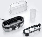 SEVERIN eierkoker EK 3163, voor 3 eieren, RVS / zwart