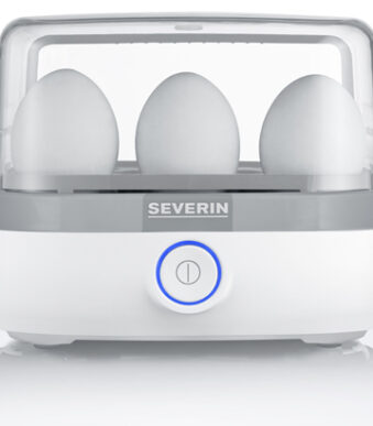 SEVERIN eierkoker EK 3164, voor 6 eieren, wit / grijs