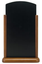 Securit tafelstandaard TOP, groot, donkerbruin