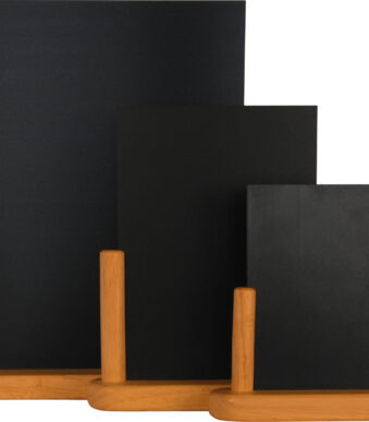 Securit tafelstandaard ELEGANT, middel, teak