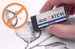 Tombow kunststof vlakgum ´MONO dust CATCH´, zwart