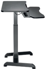 Elektrisch verstelbare zit-/stawerkplek, antracietkleur