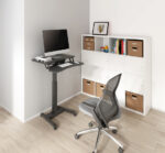 Elektrisch verstelbare zit-/stawerkplek, antracietkleur