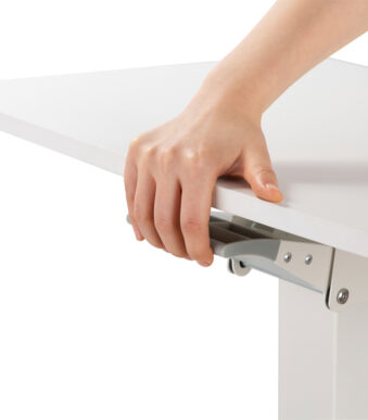 Verrijdbare zit-/stawerkplek, wit