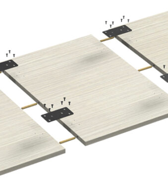 Logilink Bureaublad, 3-delig, 120 x 60 cm