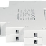 LogiLink Mechanische tijdschakelklok voor DIN-rail montage