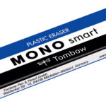 Tombow kunststof vlakgum ´MONO smart´, wit, extra smal