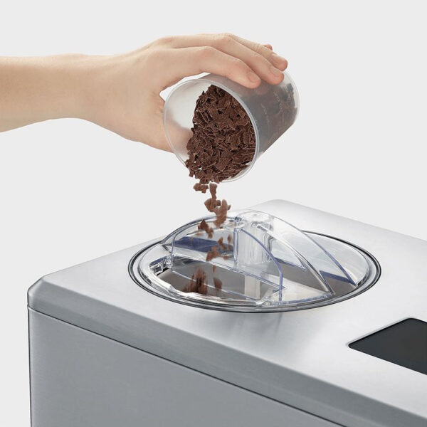 SEVERIN ijsmachine 2-in1 EZ 7405, roestvrij staal