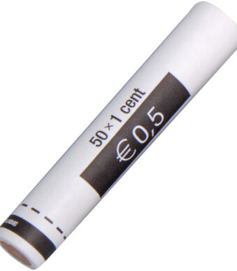 RESKAL papieren munthulzen Euro, voor 50 x 0,01 EUR