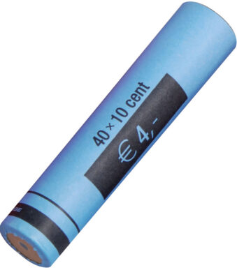 RESKAL papieren munthulzen Euro, voor 40 x 0,10 EUR