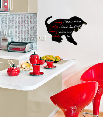 Securit krijtbord SILHOUETTE ´Kat´