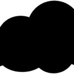 Securit krijtbord SILHOUETTE ´Wolk´