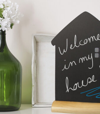 Securit tafelstandaard SILHOUETTE ´Huis´