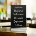 Securit tafelstandaard SILHOUETTE ´A4´