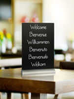 Securit tafelstandaard SILHOUETTE ´A4´