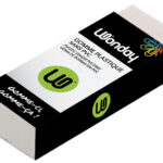 Wonday kunststof-vlakgum, (B)60 x (D)21 x (H)11 mm