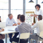 Bi-Office Tisch-Flipchart ´Earth´, 20 vel, 500 x 585 mm