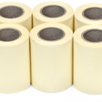 Wonday reserverol zelfklevende memo's, 10 m x 60 mm, pastelgeel