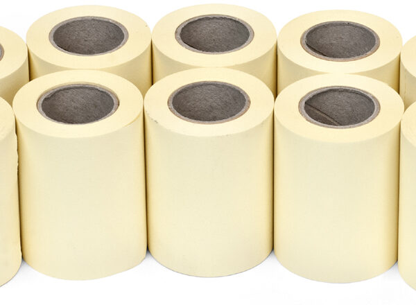 Wonday reserverol zelfklevende memo's, 10 m x 60 mm, pastelgeel