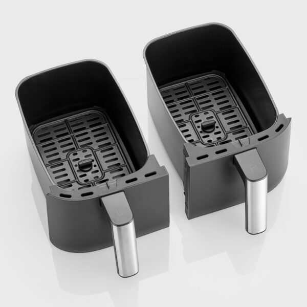 SEVERIN dubbele airfryer FR 2453, 2 x 3,8 liter