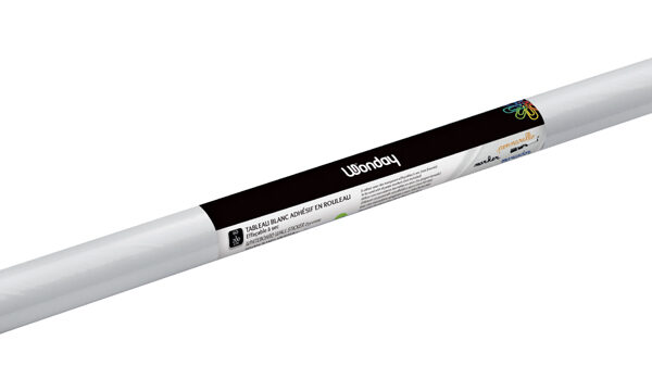 Wonday whiteboard-folie, zelfklevend, rol, wit