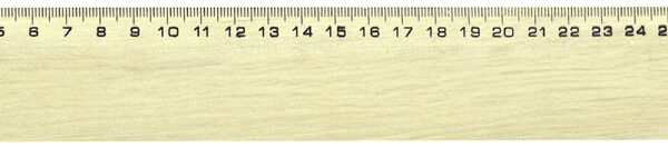 Wonday houten liniaal, 300 mm, beuken, zonder greep