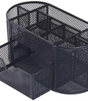 helit bureaublad-organizer 'the multi network', zwart