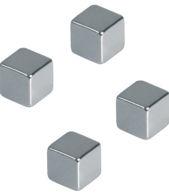 FRANKEN Neodym-magneetkubus, maat: 10 x 10 x 10 mm, chroom