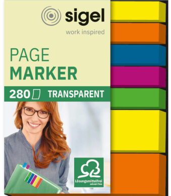 Sigel plaknotities mix micro & mini, 280 stuks.