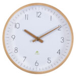 ALBA houten wandklok ´HORTREE´, quartz uurwerk, diameter: 300 mm