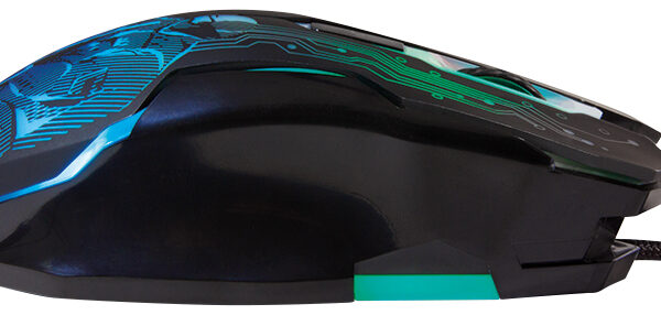 LogiLink Optische Gamingmuis, bedraad, zwart