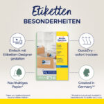 AVERY inkjet verzendetiketten, 99,1 x 139 mm, 25 vel A4, permanent, wit