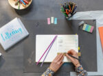 Notitieboek Jolie 'Ijsjesgradient', formaat A5+