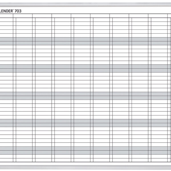 FRANKEN planbord JetKalender, jaarkalender, 12 maanden