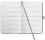 Notitieboek Jolie Impress, kunstleren kaft, formaat A5, grijs