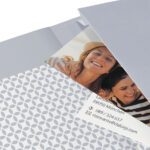 Notitieboek Jolie Impress, kunstleren kaft, formaat A5, grijs