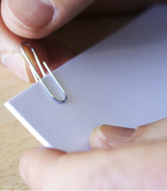 kangaro paperclips, verzinkt, 25 mm, zilver, 100 stuks