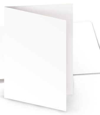 kangaro dubbele kaart, 105 x 150 mm, 300 g/m2, wit