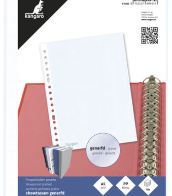 kangaro brochurehoes, DIN A5, PP, generfd, 0,08 mm