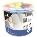 kangaro stoepkrijt, in kunststof emmer