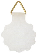 kangaro fotohanger / kalenderhanger, diameter: 30 mm, rond, wit