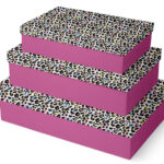 Clairefontaine set geschenkdozen 'Leopard', 3-delig