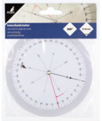 kangaro koershoekmeter, diameter: 126 mm, transparant