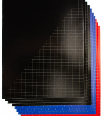 kangaro schoolschrift, DIN A5, 10 mm geruit, kleuren assorti