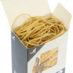 kangaro elastieken Nr. 16, diameter: 60 mm, naturel, 100 g