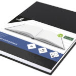 kangaro notitieboek, DIN A5, 80 vel, gelinieerd, zwart