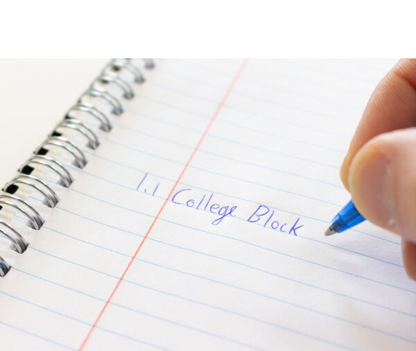 kangaro collegeblok, DIN A5, gelinieerd, 80 vel